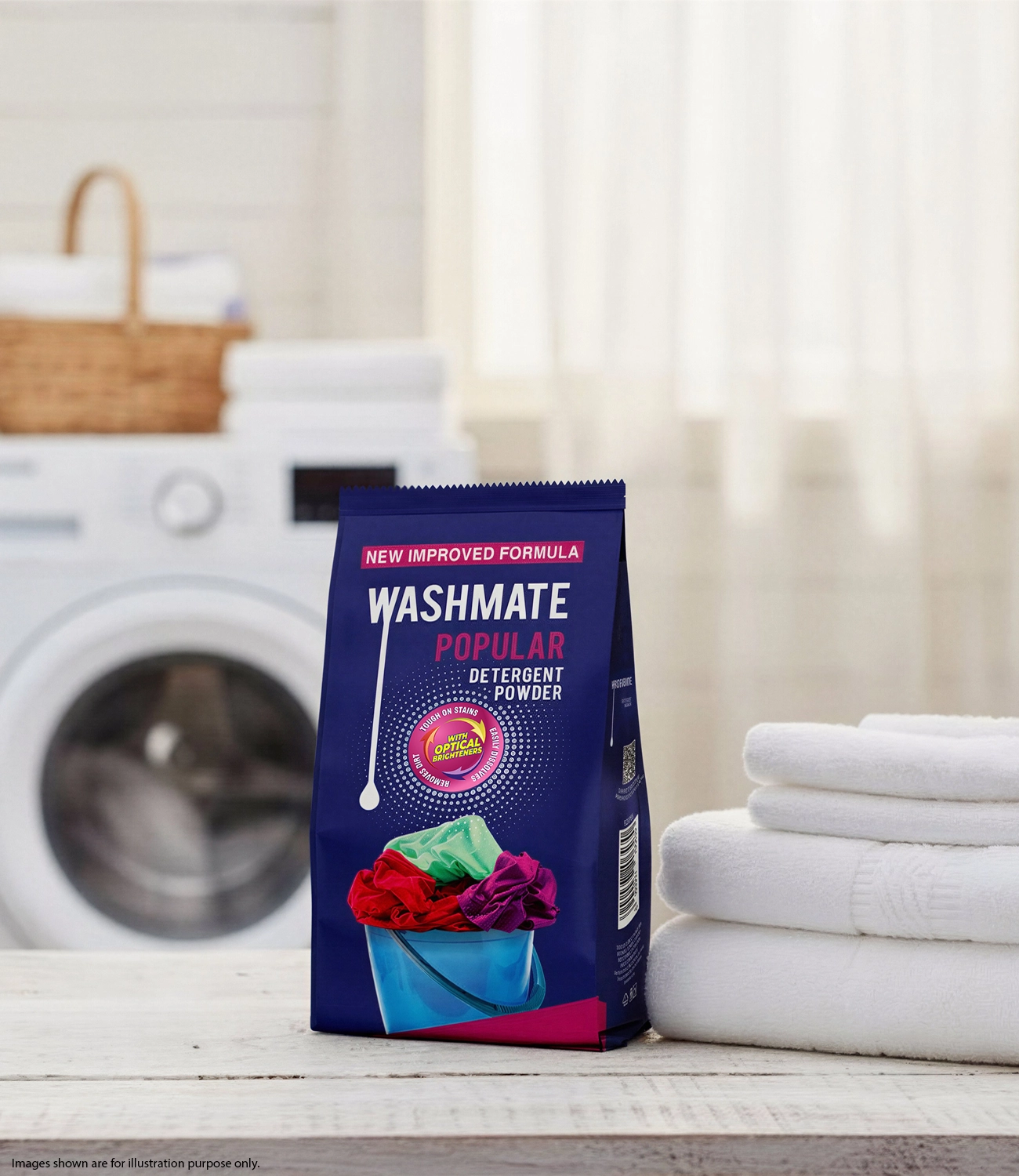 Modicare Washmate Popular Detergent Powder - Image 2